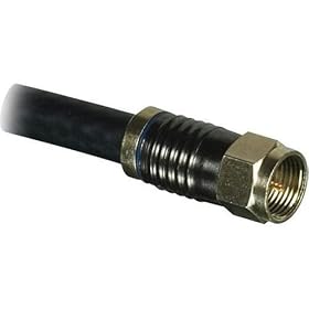 Philips SDW5200GN - RF cable - F connector (M) - F connector (M) - 3 ft - quad shielded... by Philips