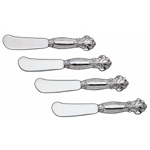 Arthur Court Fleur-De-Lis Spreader, Set of 4 by Arthur Court