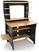 36" Kids Multi-Pack Desk/Hutch - Wheat &amp; Ebon