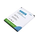 Anker 1700mAh Li-ion Battery for Samsung Galaxy S II S2 GT-I9100, i9100, Galaxy S2 II 9100G, EB-F1A2GBU - White