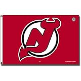NHL New Jersey Devils 3X5 Banner Flag