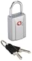 Lewis N. Clark Travel Sentry TSA Luggage Padlock with Status Changing Lock