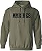Joe's USA - Military Green Vintage Marines Logo T-Shirts in Sizes S-5XL
