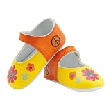 Lil Tootsies "Flower Power" Mary Jane Baby Shoes