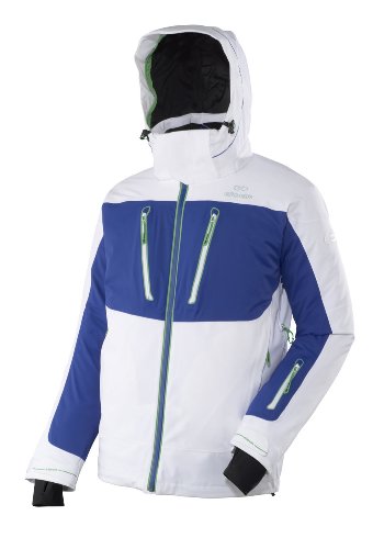 Eider Herren Wintersport Funktionsjacke DUNZEE, white/abyss/shamrock, XL