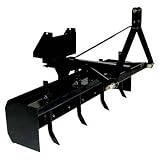Agri-Fab Three-Point Scarifier with End Plates, Black #45-0358