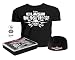 Tin Gift Set (T-Shirt) (Black) (Size M) / THE CLASH