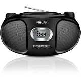 Philips AZ102B/05 Portable CD Player with AM/FM Radio - Black