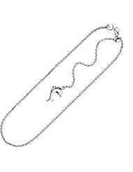 14k Real White Gold Adjustable Ankle Bracelet Anklet 11"