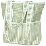 Sherbert Tote Diaper Bag - Color Celery