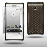LG GT540 OPTIMUS BLACK GEL COVER CASE