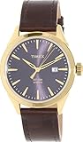 UPC 753048602971 product image for Timex Men's City TW2P77500 Brown Leather Quartz Watch | upcitemdb.com
