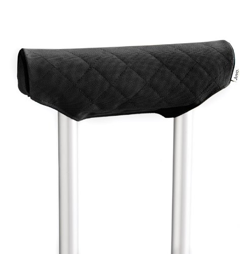 Juvo Products CP201 Crutch Covers, Black