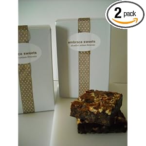 Embrace Sweets Caramel Pecan Brownies 12 pack by Embrace Sweets Brownie Boutique Collection