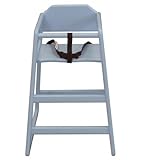 L.A. Commercial Grade High Chair - Blue (Blue) (30"H x 19.5"W x 19"D)