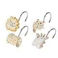 Animal Crackers Shower Hooks - Beige