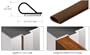 CRL Brown Self-Adhesive Weatherstrip - 100 ft. Roll