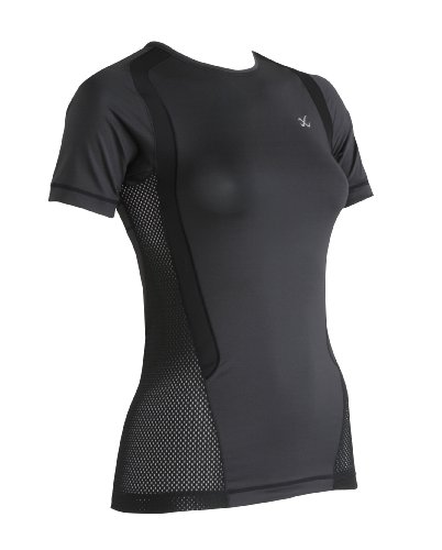 CW-X Women's Ventilator Web Short Sleeved Running Top