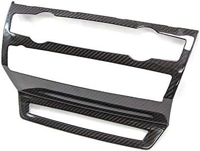 BMW Carbon Fiber Radio Console Trim Kit by Feroce Carbon