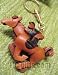 * HORSE & JOCKEY * VANCA Craft Petit Mini Mascot Leather Horse Riding Key Chains
