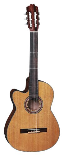Dean Classical Solid-Top Acoustic-Electric Cutaway Left Handed Guitar