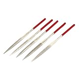 uxcell ハンド　ダイヤモンドニードル　ヤスリ　石　ガラス　　研削　丸　ダイヤモンドニードル　3 x 140mm　10個