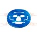 HealthAndYoga(TM) Anti-Fatigue Cooling Gel Face Mask with Self-Stick Strap - Facial Skin Refresh