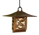 Antique Copper Oak Leaf Suet Feeder