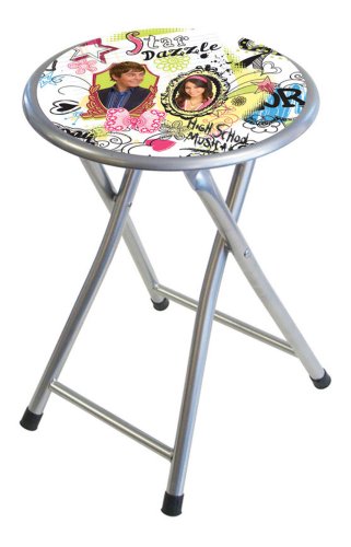Childrens Toyshop  Third Party New : High School Musical 2 Folding Stool