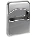 Hospeco Health Gards HG-2C Quarter-Fold Chrome Wall Mounted Toilet Seat Cover Dispenser
