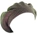 New Solid Beret Tam Knit Slouchy Junior Cap Hat Gray Small Medium