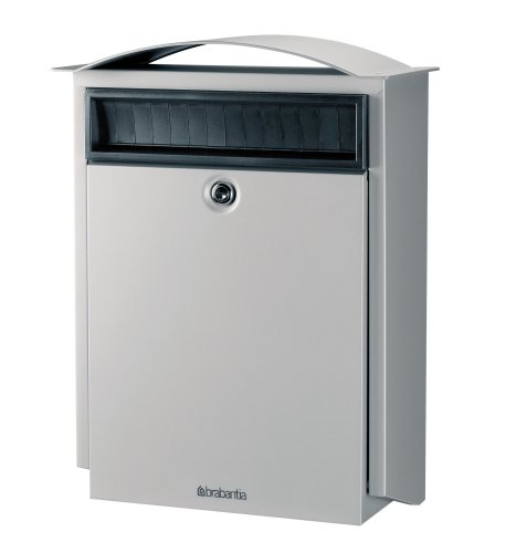 Brabantia 642142 Briefkasten B 400 silbergrau