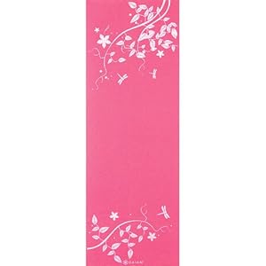 Gaiam Dragonfly Print Yoga Mat