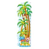 Animal Garden Home Decor Mural Art Wall Stickers Growth Chart 20051 by 