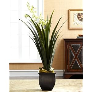 JohnRichard Collection Yucca Plant in Planter