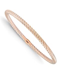 Leslies 14K Two-tone Slip-On Bangle