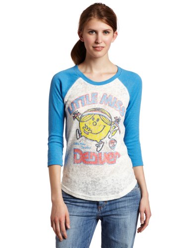NBA Denver Nuggets Little Miss Long Sleeve Raglan, SUGBlueberry, Small