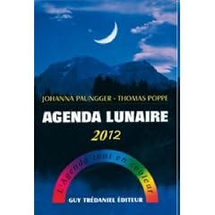 Agenda lunaire 2012 : L'Agenda tout en couleur
