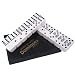 Dominoes Large Size Ivory with Black Dots