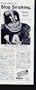 If you want to stop smoking, Here's How! by Y.A. Tittle. Y.A. Tittle is a former great NFL quarterback, one of the most productive passers in the history of professional football. He is now a successful insurance executive and backfield coach for the San Francisco Forty-Niners. ..... 1968 Bantron Ad, A5043.