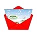 NobleWorks - Funny Merry Christmas Card with Envelope - Xmas Notecard for the Holidays - My Paws Are Frozen 5953