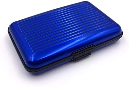 EDUE Aluminum Shell RFID Blocking Credit Card Cash Holder Case