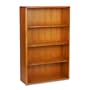 HON 92754JJ 92000 Series 36 by 13-1/8 by 57-1/8-Inch Bookcase with 4 Shelves, Henna Cherry