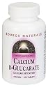 Source Naturals - Calcium D-Glucarate, 500 mg, 120 tablets