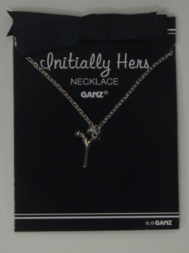 Ganz Letter Ganz Y Initially Hers Necklaces