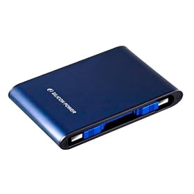 �V���R���p���[ USB3.0/2.0�Ή� �ϏՌ� �h���d�l Armor A80 �|�[�^�u��HDD 640GB Blue SP640GBPHDA80S3B