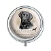 Black Lab Labrador Dog Breed Pill Case Trinket Gift Box