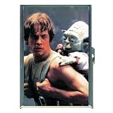 ID CREDIT CARD HOLDER OR CIGARETTE CASE: STAR WARS EMPIRE STRIKES BACK LUKE YODA BY PENNY SILVER
