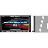 Power Acoustik PTID-7350NBT 7-Inch Widescreen Touch-Screen Double-Din Monitor with Bluetooth