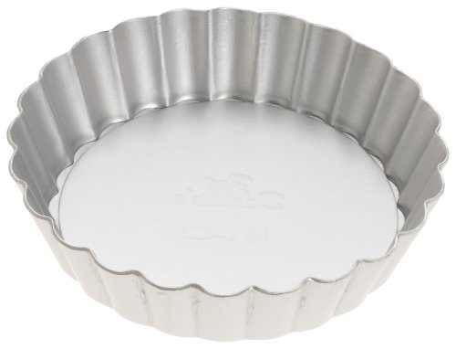 Fat Daddio's 4 1/4-Inch Removable Bottom Mini Tart Pan
